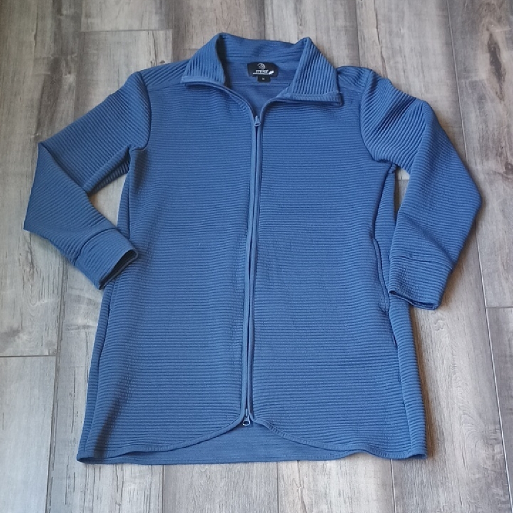 MPG Blue Performance Zip Jacket